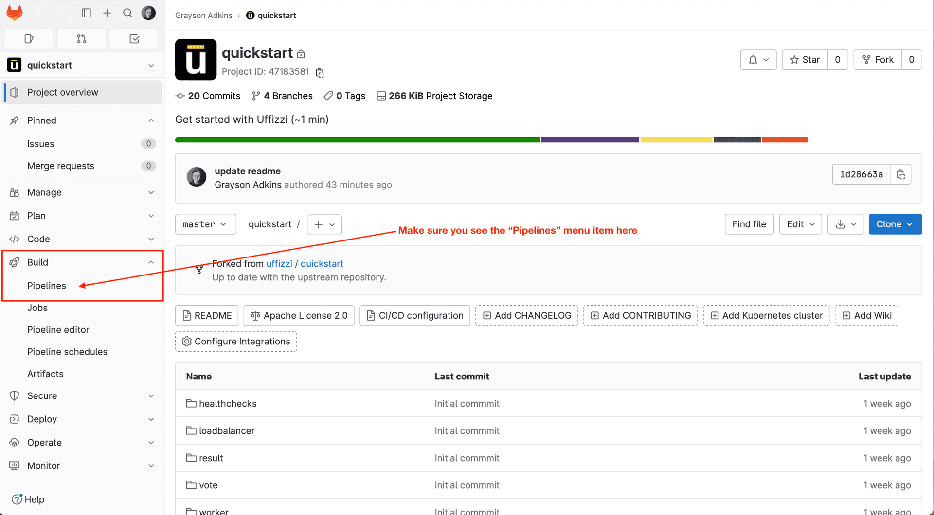 Enable CI/CD